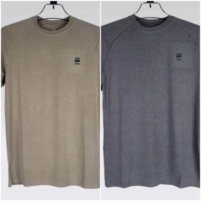 G Star Raw T Shirt (Ash+Brown)