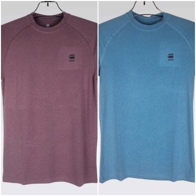 G Star Raw T Shirt (Maroon+Sky Blue)