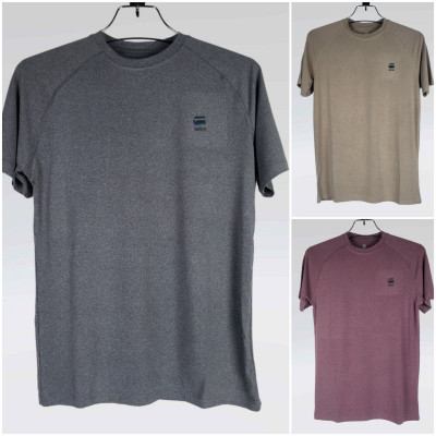 G Star Raw T Shirt (Ash,Maroon,Brown)