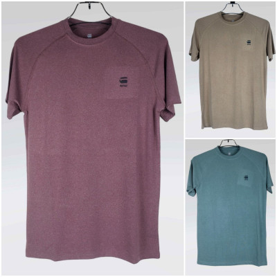 G Star Raw T Shirt (Maroon,Brown,Light Green)