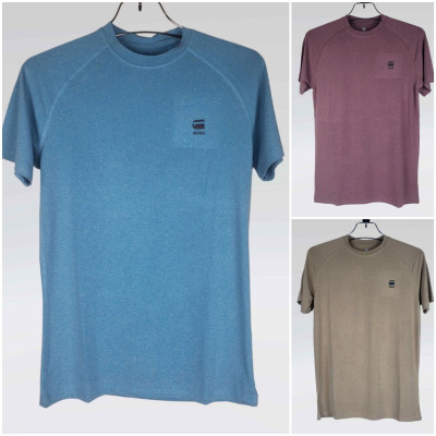 G Star Raw T Shirt (Maroon,Brown,Sky Blue)