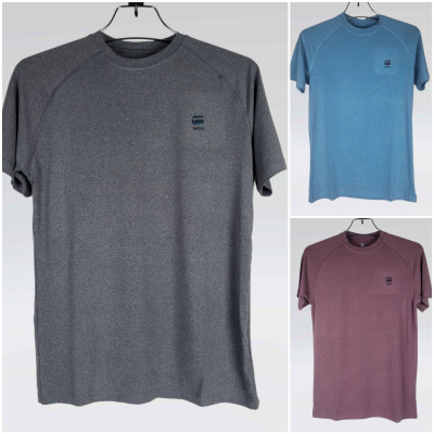 G Star Raw T Shirt (Ash,Maroon,Sky Blue)