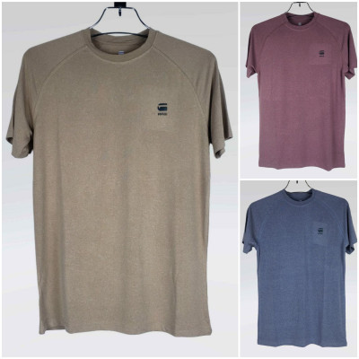 G Star Raw T Shirt (Maroon+Brown+Light Navy)