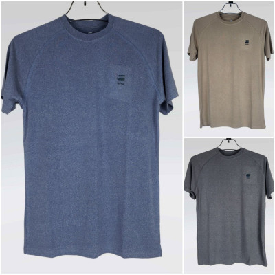 G Star Raw T Shirt (Ash,Brown,Light Nevy)