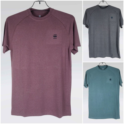 G Star Raw T Shirt (Ash,Maroon,Light Green)
