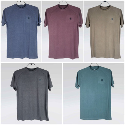 G Star Raw T Shirt (Ash,Maroon,Brown,Light Green,Light Nevy)