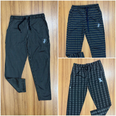 3 Pc Trowser Combo (Vertical+White & Blue+Box Stripe)