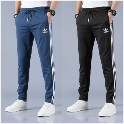 China Dubi Febric Trowser Black+Petrol Blue