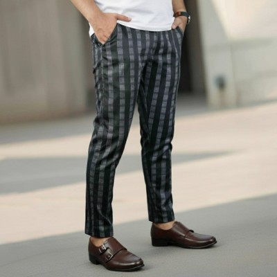 Mens Box Stripe Trowser