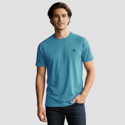 G Star Raw T Shirt Sky Blue