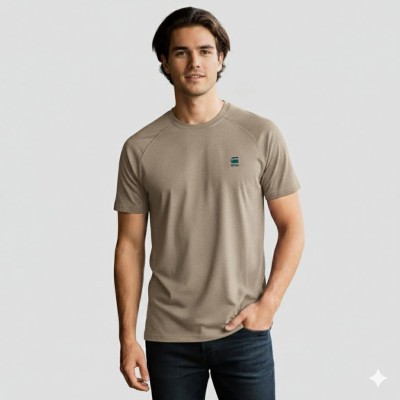 G Star Raw T Shirt Brown