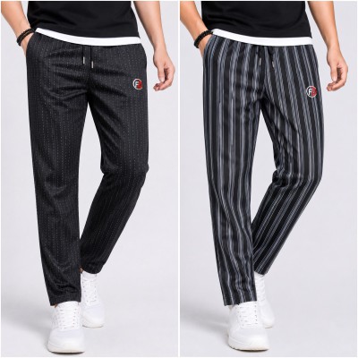 2 pcs Stripe Trouser Combo (Dot+New Bold)