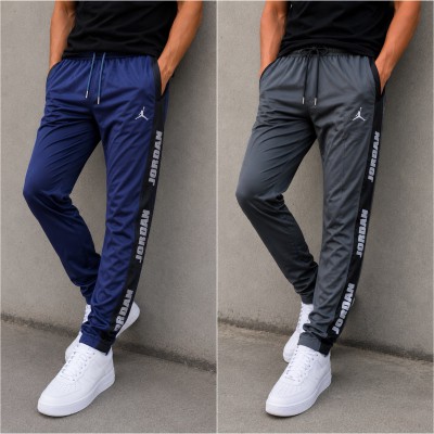 2 pcs Jordan Trouser (Ash+Navy Blue)